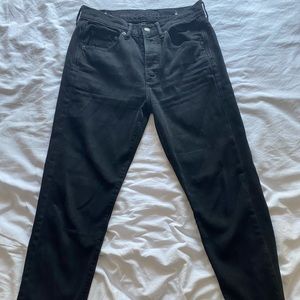 American Eagle high rise girlfriend jeans